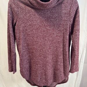 Saint John’s Bay Maroon Cowl Neck Sweater